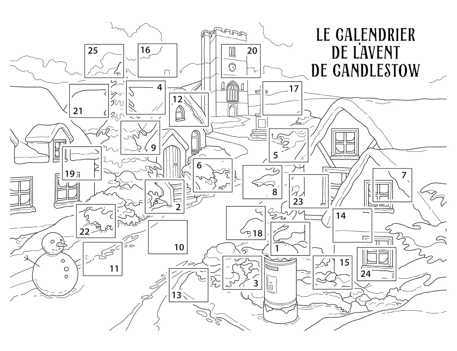Meurtre de l'avent - 1 énigme par jour pour résoudre le mystère avant Noël - Image 3