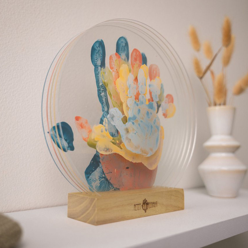 Cadre des empreintes de la famille - Image 1