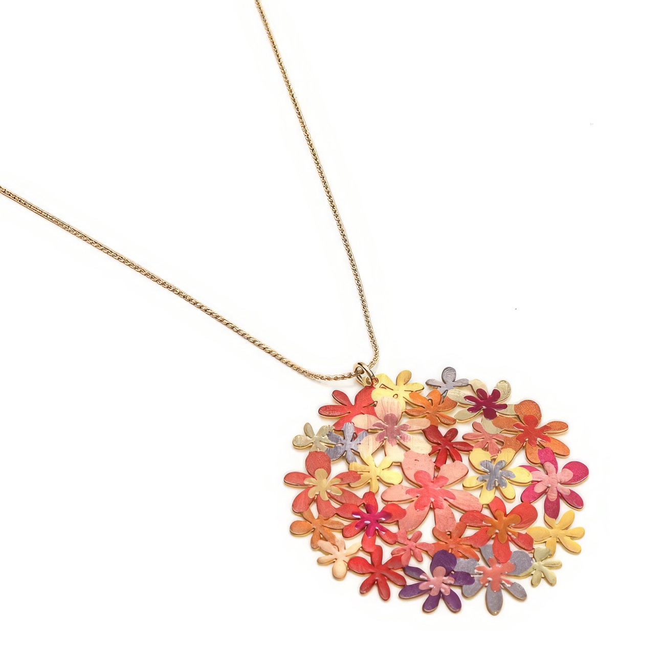 Collier bouquet de fleurs - Image 3