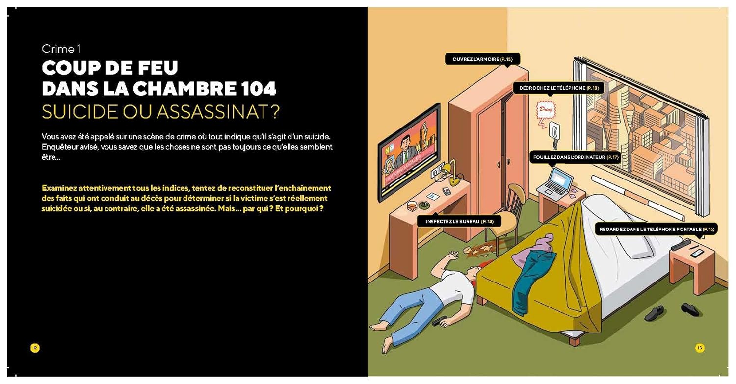 Crimes en images - Livre interactif d'enquêtes - Image 4