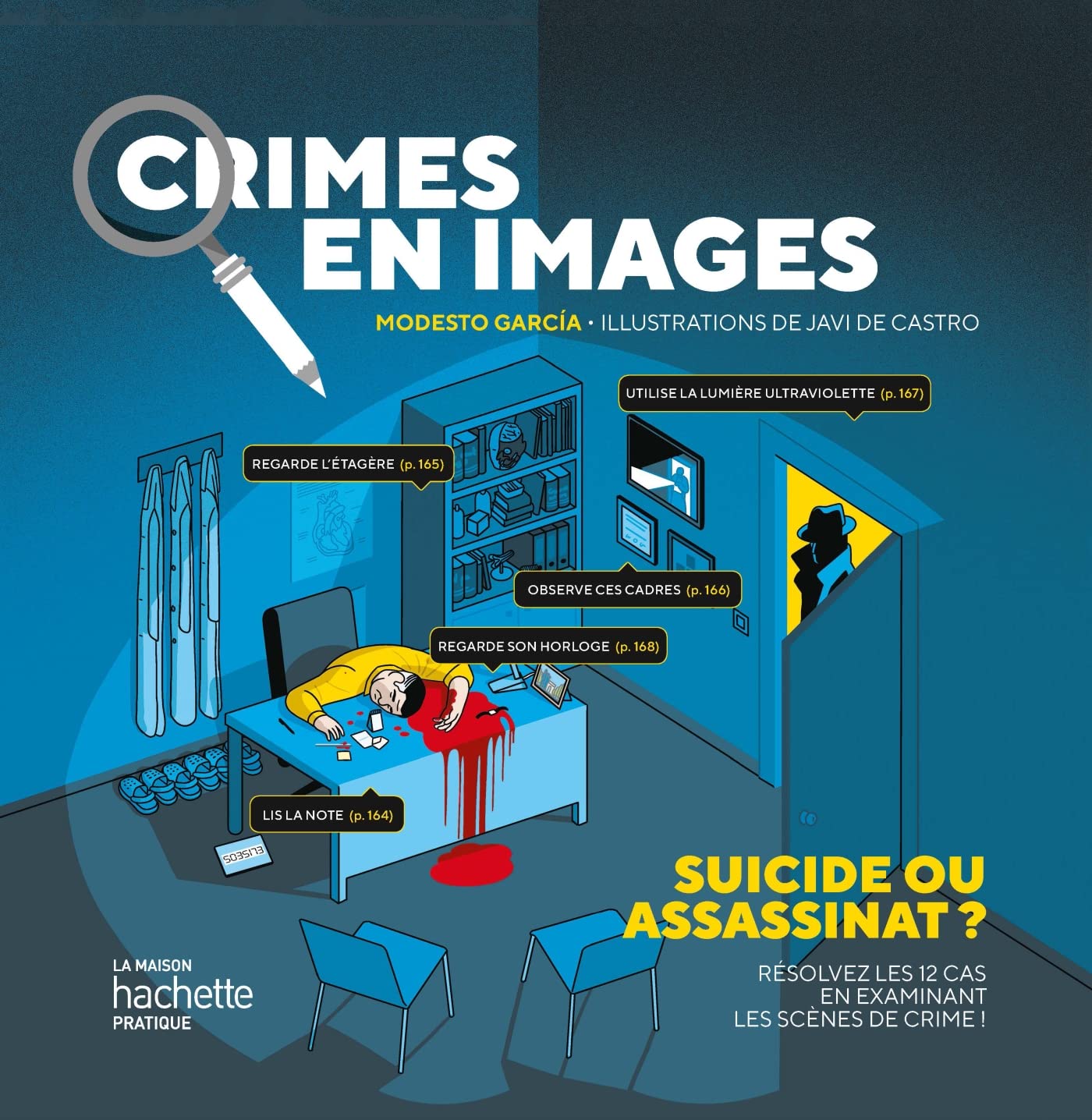 Crimes en images - Livre interactif d'enquêtes
