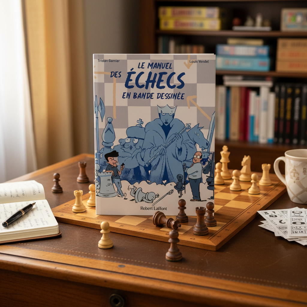 Le manuel des échecs en bande dessinée