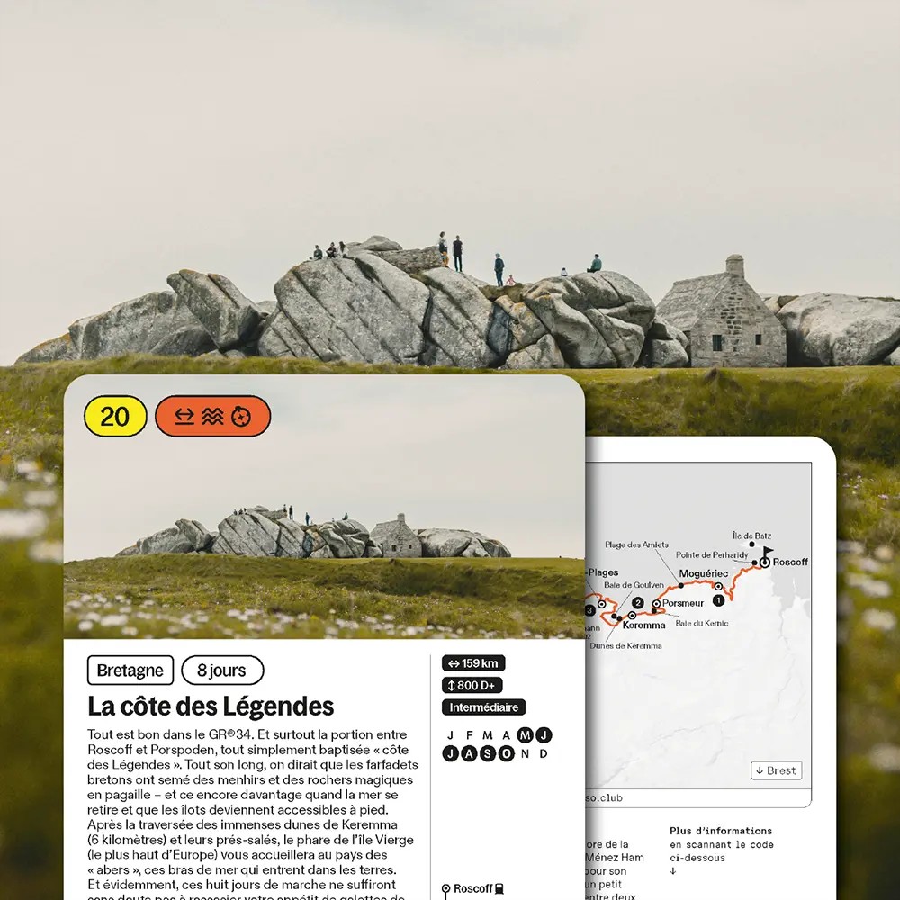 100 cartes randonnées en France - Coffret Recto Verso - Image 5