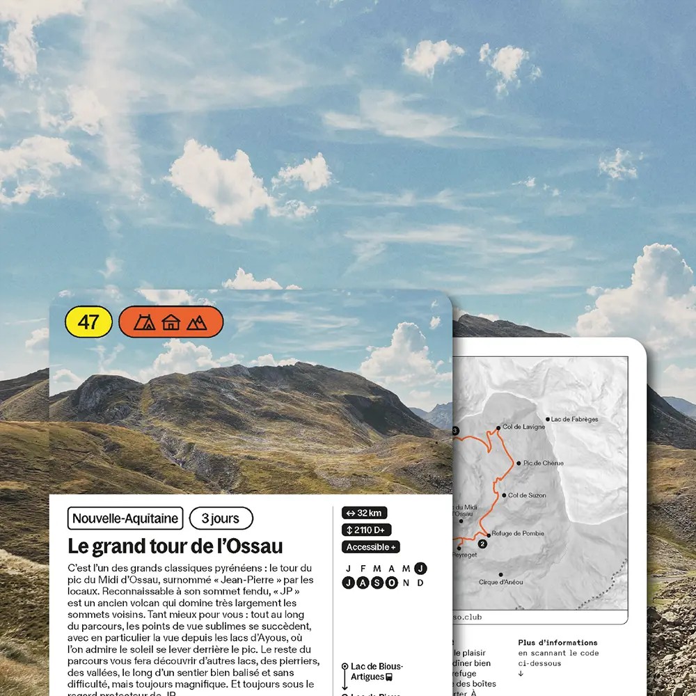 100 cartes randonnées en France - Coffret Recto Verso - Image 6