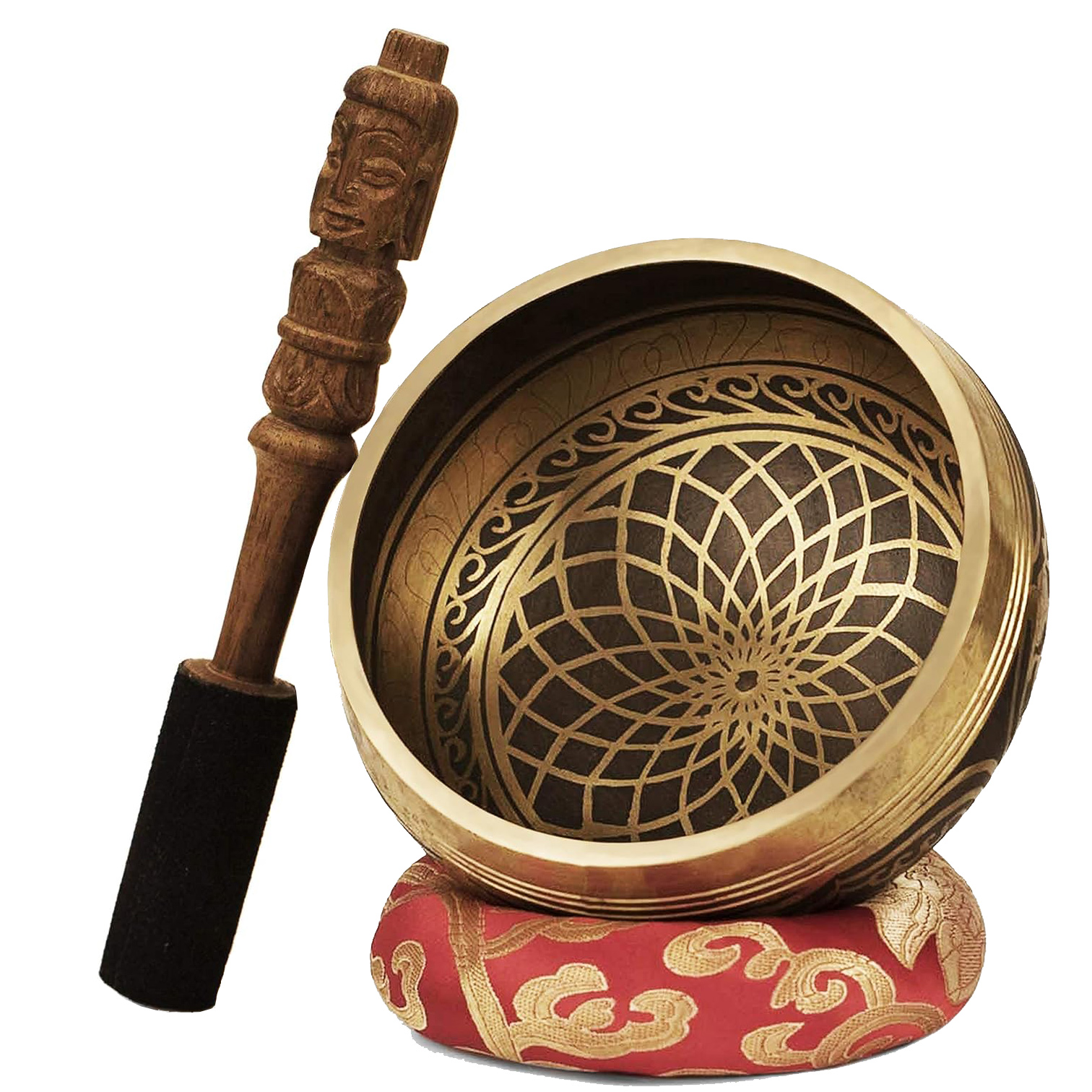 Bol chantant tibétain fabriquer à la main - Image 3