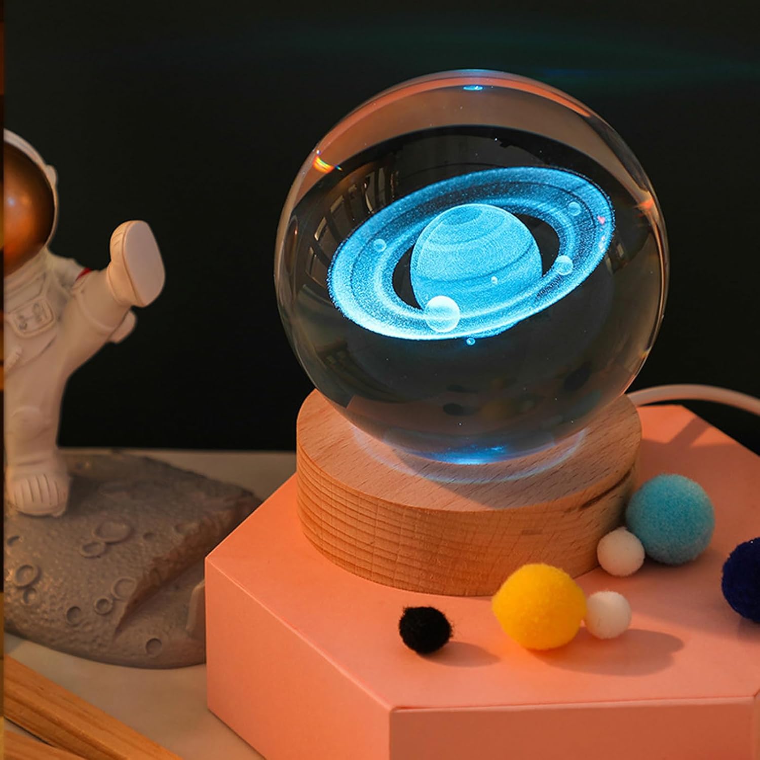 Veilleuse / Lampe - Saturne - Image 4