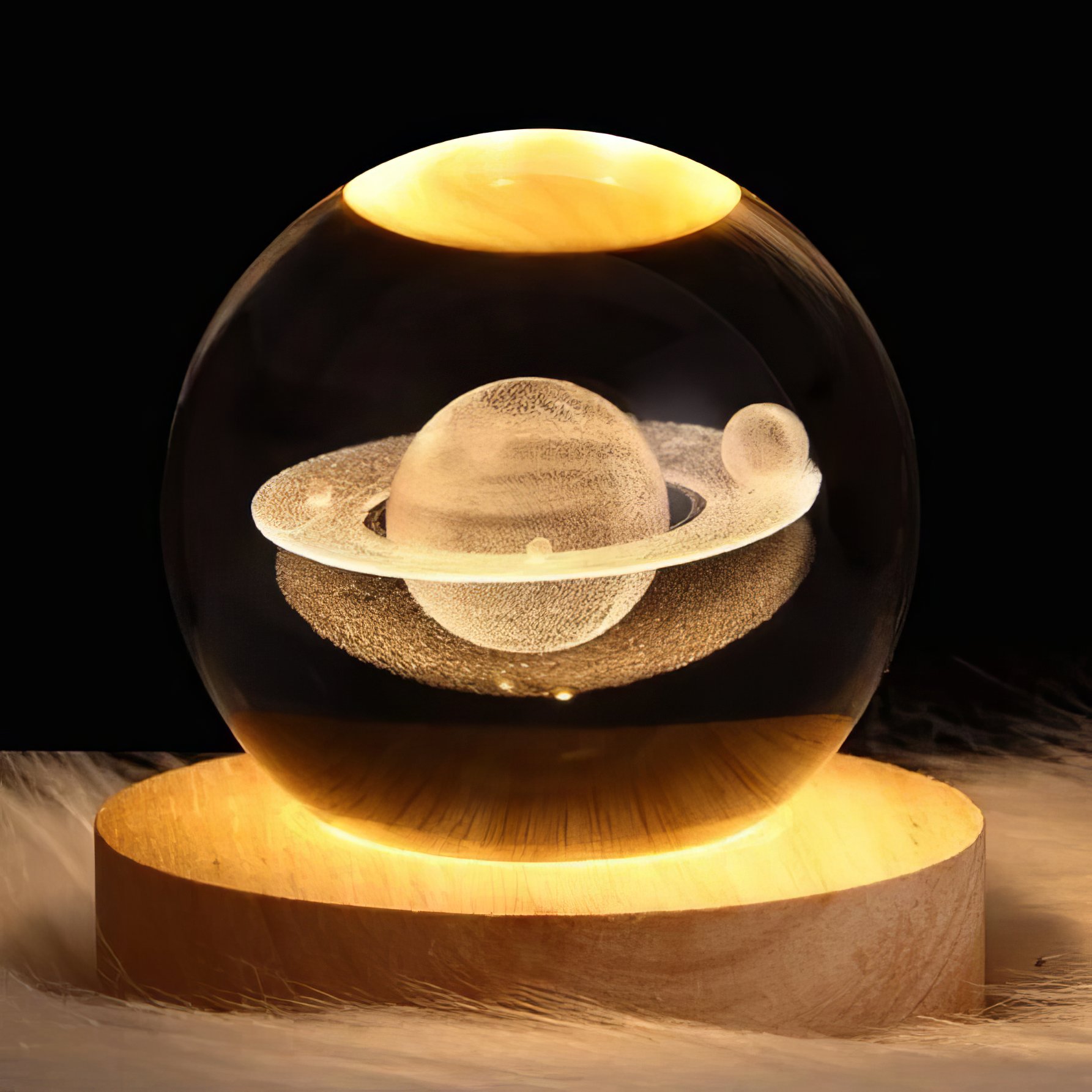 Veilleuse / Lampe - Saturne