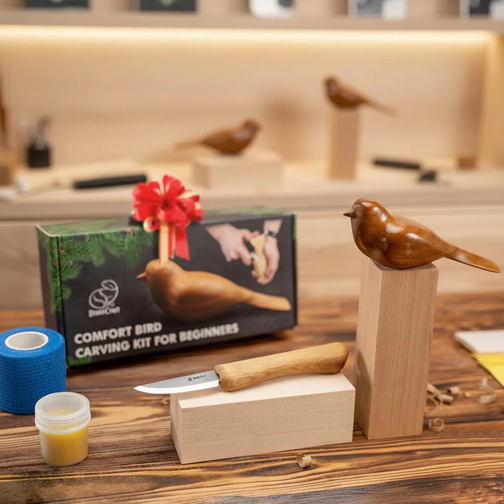 Kit découverte sculpture sur bois