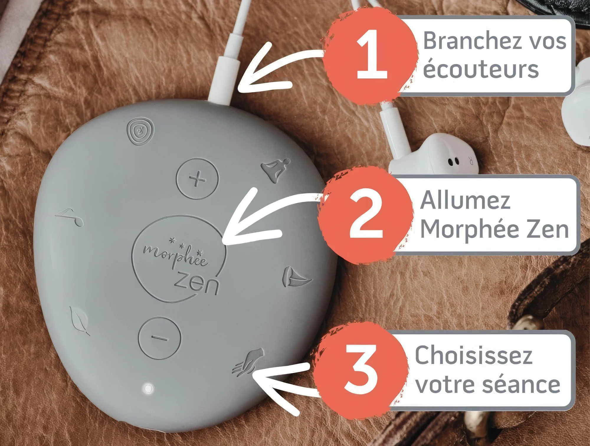 Morphée Zen - Petite box nomade de méditation et sophrologie - Image 2