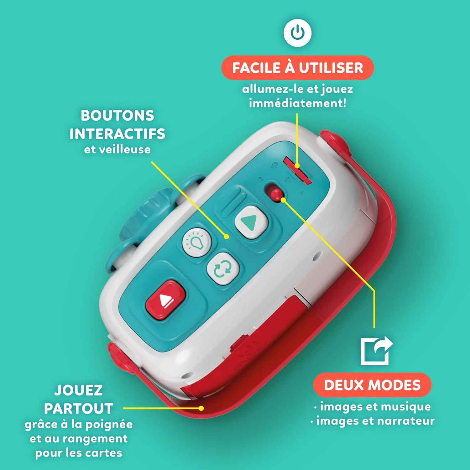 Projecteur et conteur d'histoires Disney Baby - Clementoni - Image 4