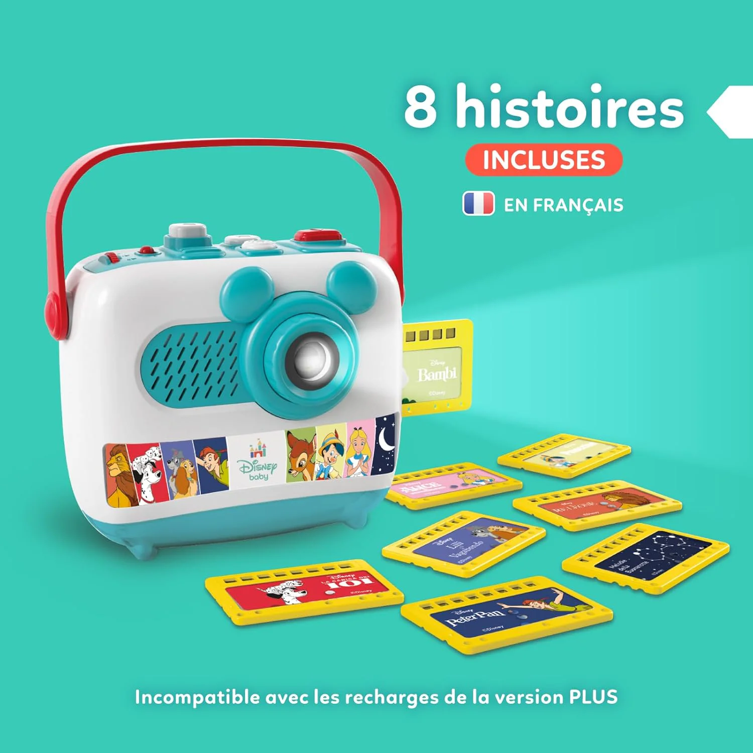 Projecteur et conteur d'histoires Disney Baby - Clementoni - Image 2
